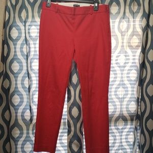 J.Crew Winnie pants Red size 8